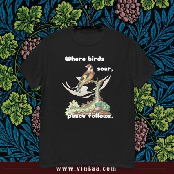 Where birds soar, peace follows