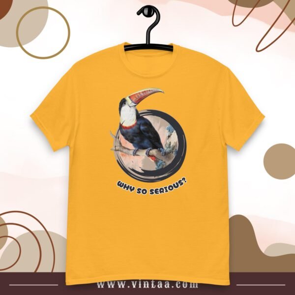 Cheeky Parrot T-Shirt – “Why So Serious?” - Image 6