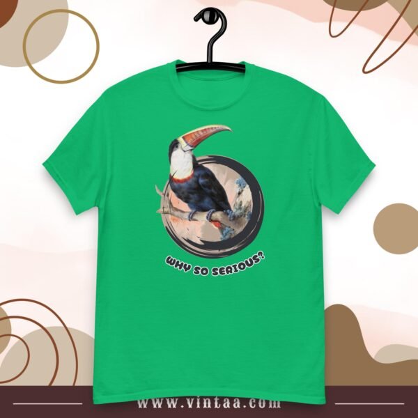Cheeky Parrot T-Shirt – “Why So Serious?” - Image 8