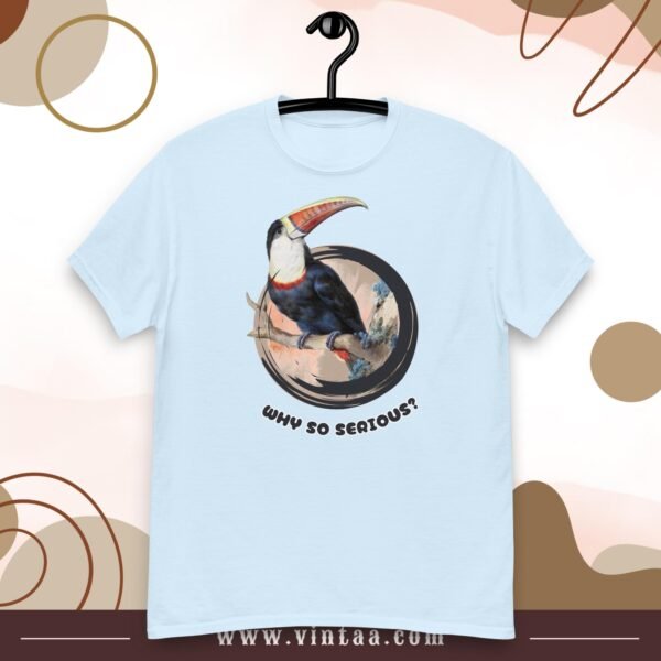Cheeky Parrot T-Shirt – “Why So Serious?” - Image 7