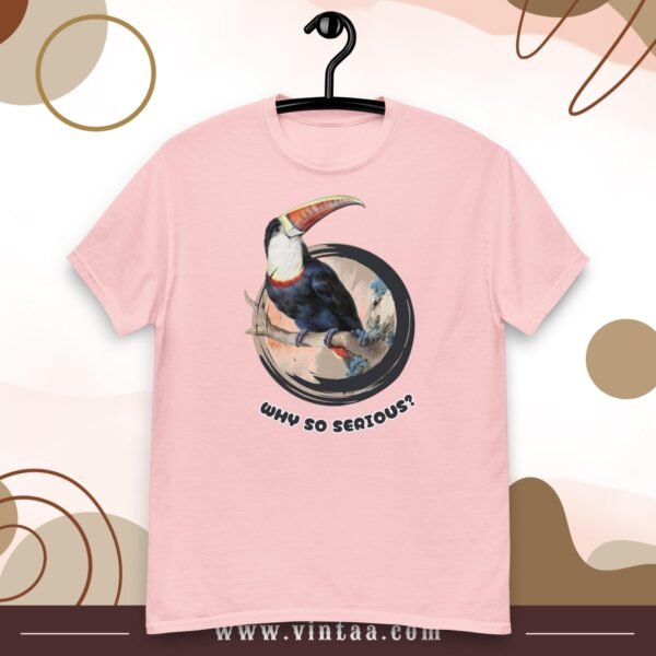Cheeky Parrot T-Shirt – “Why So Serious?” - Image 2