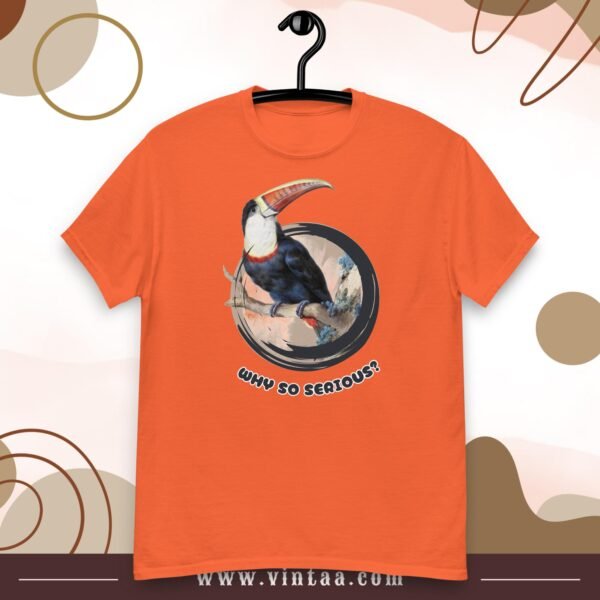 Cheeky Parrot T-Shirt – “Why So Serious?” - Image 3