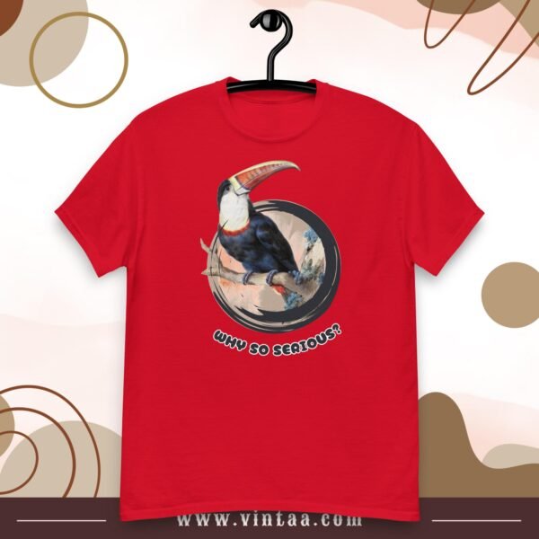 Cheeky Parrot T-Shirt – “Why So Serious?” - Image 10