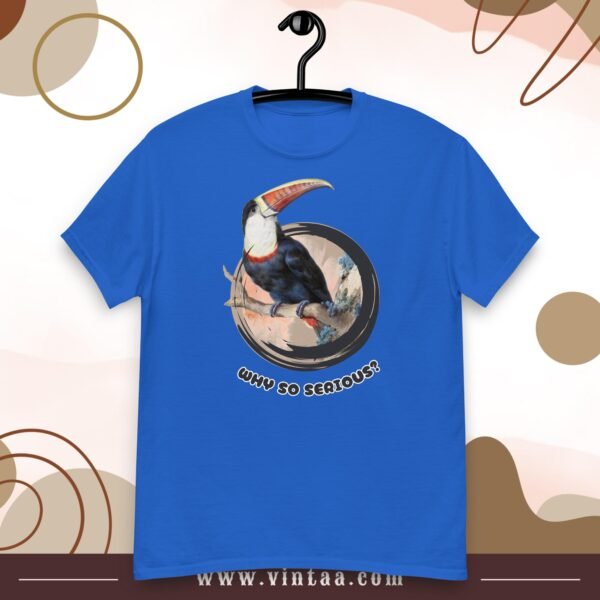 Cheeky Parrot T-Shirt – “Why So Serious?” - Image 5