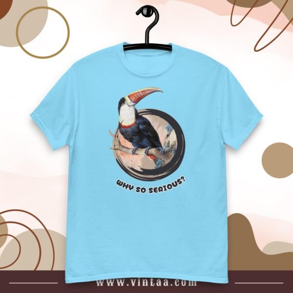 Cheeky Parrot T-Shirt – “Why So Serious?” - Image 4