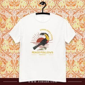 Where birds soar, peace follows