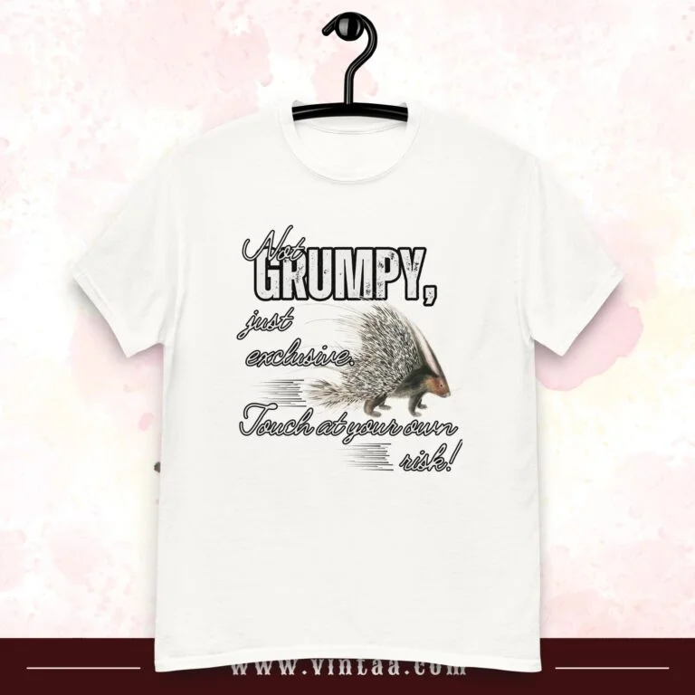 Vintage Graphic Tees Near Me - Not grumpy, just exclusive