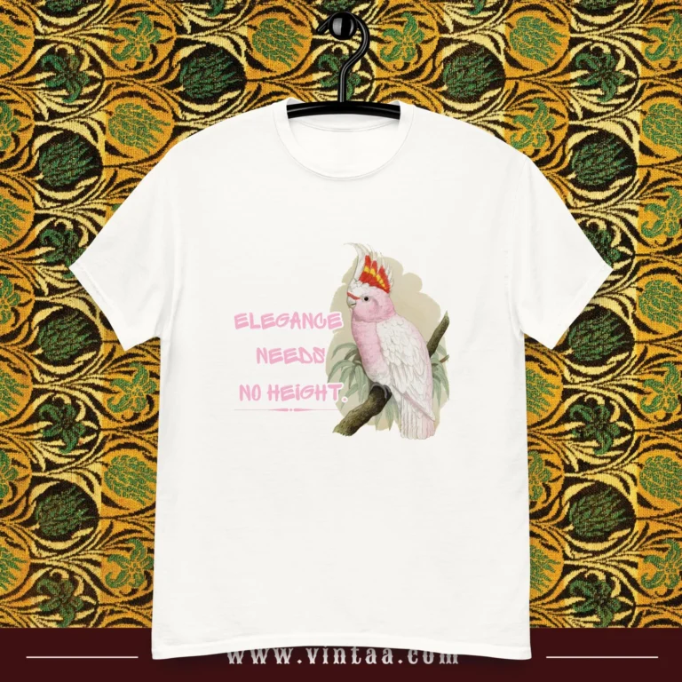 Elegance needs no height - Vintage Graphic Tees Near Me