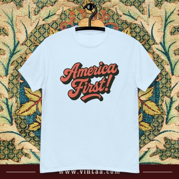 America First! - Vintage TShirt - Image 4