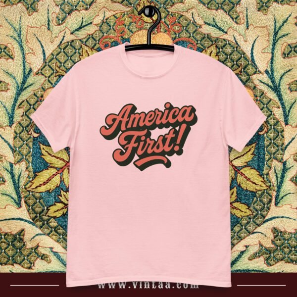 America First! - Vintage TShirt - Image 2