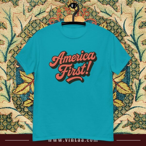 America First! - Vintage TShirt - Image 9